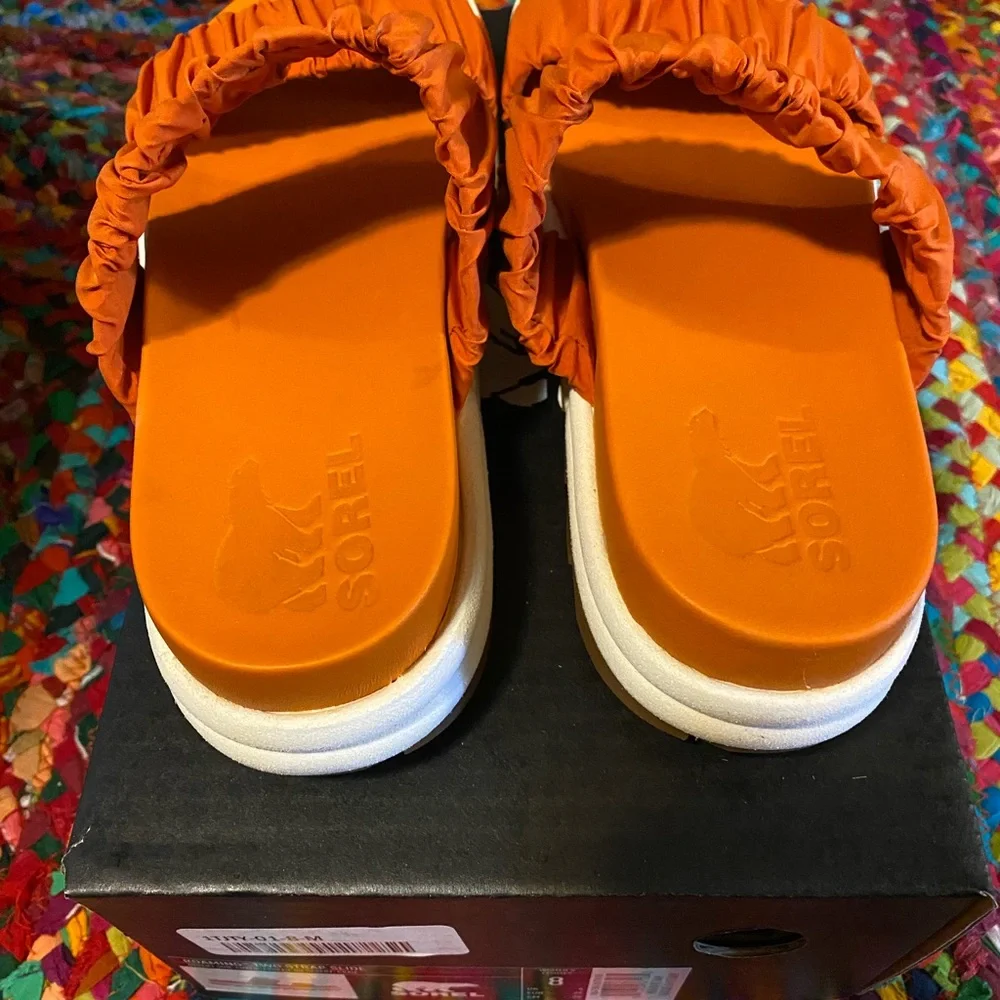 FINAL SALE ‼️SORAL ROAMING TWO STRAP SLIDE SANDALS NWB IN DESERT SUN - Picture 5 of 12